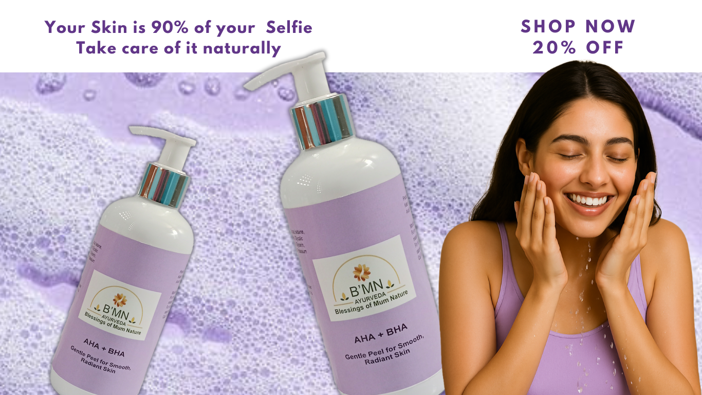 B'MN Ayurveda AHA - BHA Cleanser
