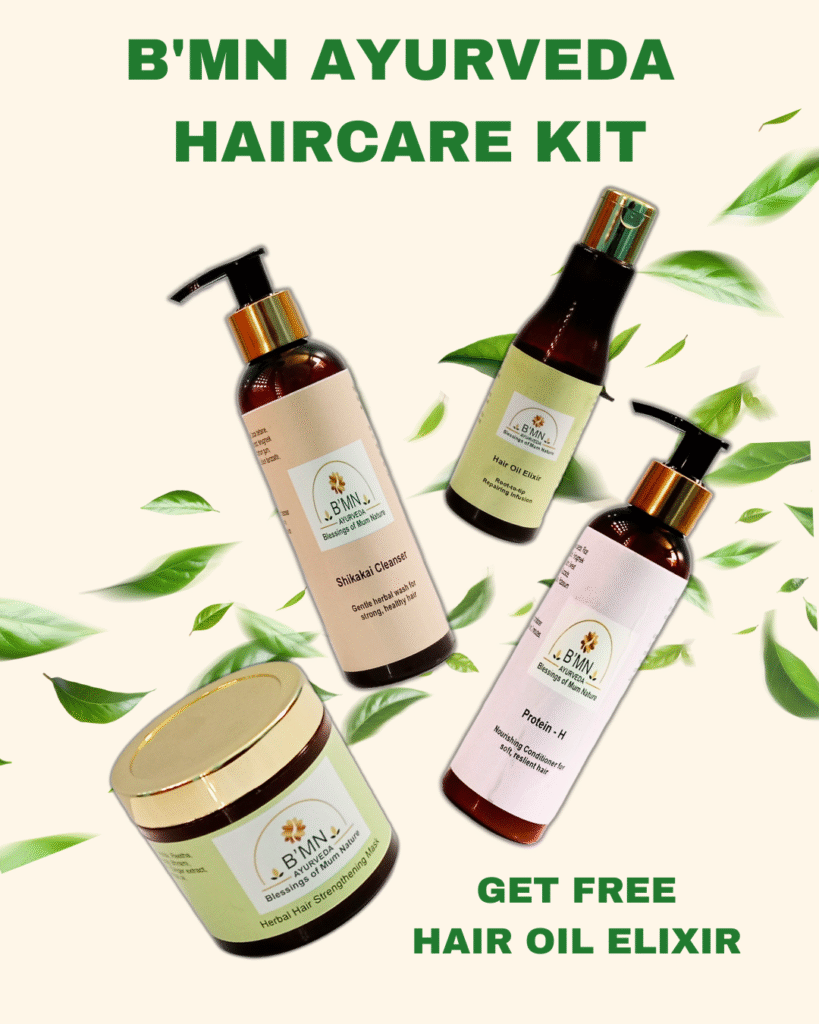 B'MN Complete Ayurvedic Haircare Kit