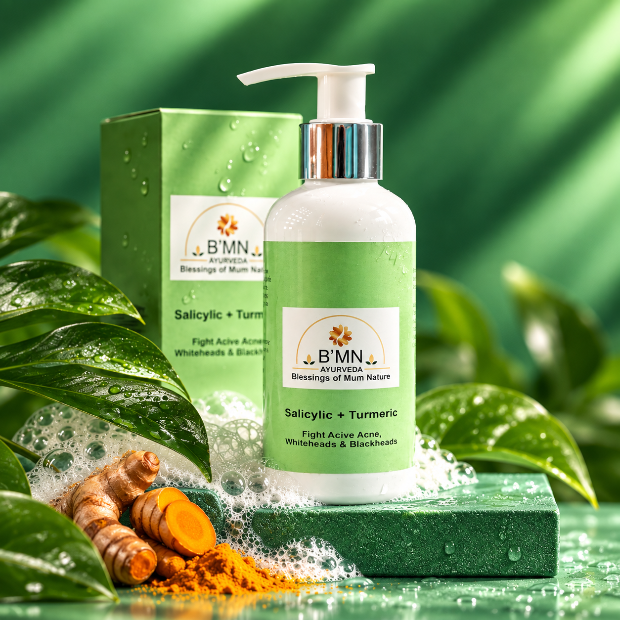 Salicylic + Turmeric Face Cleanser product image
